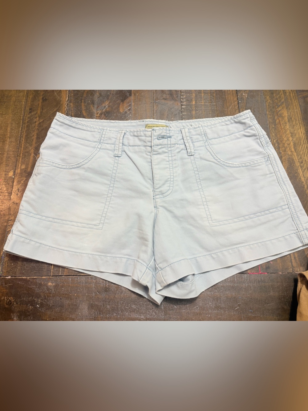 American Eagle Outfitters Light Blue High-Waist Women’s Shorts